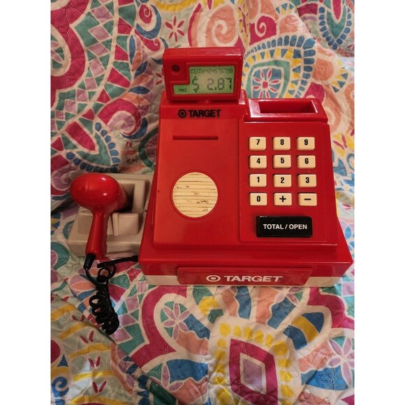 Target Store Battery Operated Cash Register Rare - Picture 1 of 4